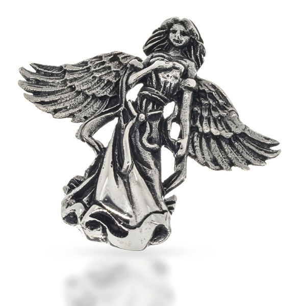 925 Sterling Silberanhänger - Engel "Holly"