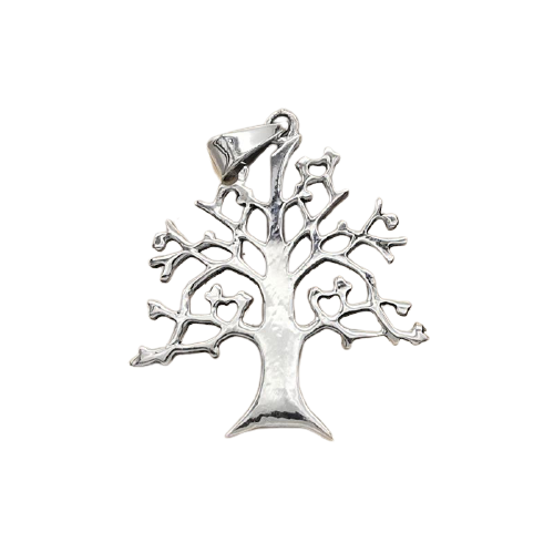 925 Sterling Silberanhänger - Big Tree