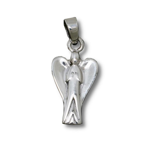 925 Sterling Silberanhänger - Engel Groß