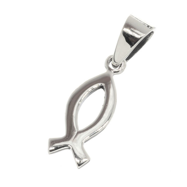 925 Sterling Silver Pendant - Ichthys “Dilan”