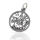 925 Sterling Silberanhänger - "Kleines Pentagramm"