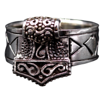925 Sterling Silver Ring - Thors Hammer