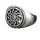 925 Sterling Silberring - Sonnenrad 72 (22,8 Ø) 13,8 US
