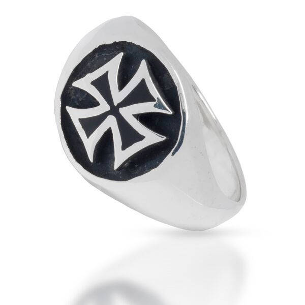 925 Sterling Silberring - Eisernes Kreuz 57 (18,1 Ø) 8,0 US