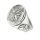 925 Sterling Silberring - Kompass "Fjord" 62 (19,7 Ø) 9,9 US