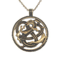 Bronzeanhänger Triskele - Drachen