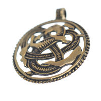 Bronzeanhänger Triskele - Drachen
