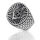 925 Sterling Silberring - Freimaurer