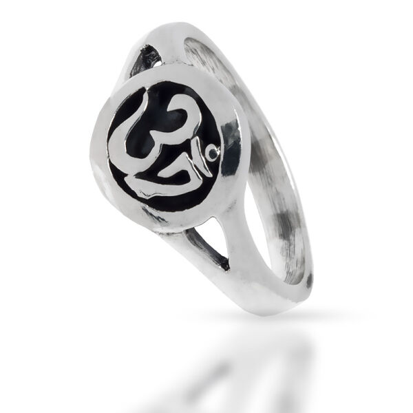 925 Sterling Silberring - Om 70 (22,2 Ø) 13,0 US