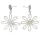Silberohrringe - Blütenpracht