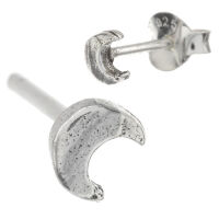 Silberohrschmuck - Mond
