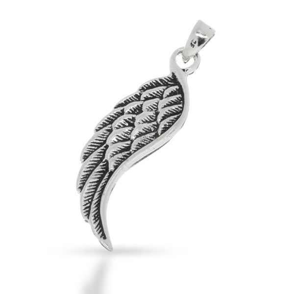 925 Sterling Silberanhänger - Engelsflügel Holly