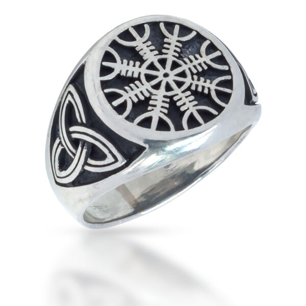 925 Sterling Silver Ring - Vegvisir