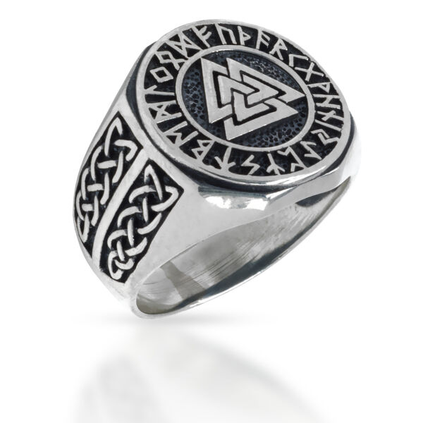 925 Sterling Silberring - Walknoten 62 19,7 Ø) 9,9 US