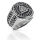 925 Sterling Silberring - Walknoten 62 19,7 Ø) 9,9 US