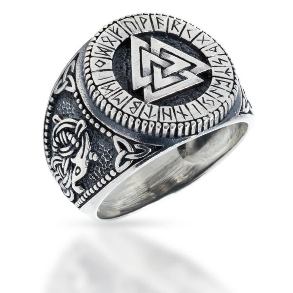 925 Sterling Silberring - Walknoten 54 (17,2 Ø) 6,8 US