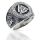925 Sterling Silberring - Walknoten 54 (17,2 Ø)...