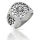 925 Sterling Silver Ring - Black Sun