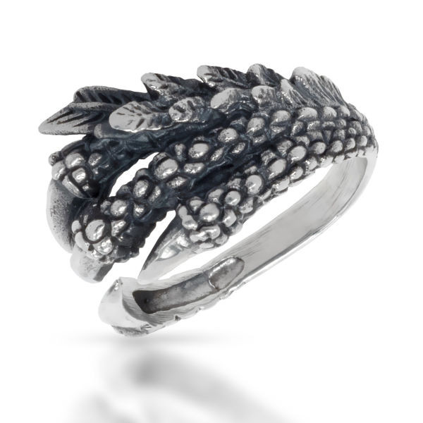 925 Sterling Silver Ring - Dragon Claw