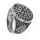 925 Sterling Silberring - Vegvisir "Walknoten" 59 (18,8 Ø) 8,7 US