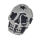 Edelstahlanhänger - Totenkopf mit Stern