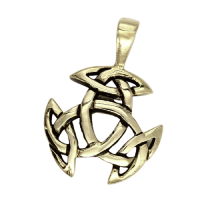 Keltischer Knoten - Bronzeanhänger