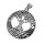 Stainless steel pendant - Yggdrasil