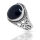 925 Sterling Silver Ring - Lily Real Stone “Josephine”