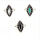 925 Sterling Silberring - Boho Echtstein "Jill" Onyx-60 (19,1 Ø) 9,1 US