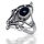 925 Sterling Silberring - "Zora" Türkis 62 (19,7 Ø) 9,9 US