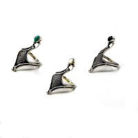 925 Sterling Silberring - "Cassiopia" Türkis 62 (19,7 Ø) 9,9 US