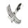 925 Sterling silver pendant - Egyptian Isis