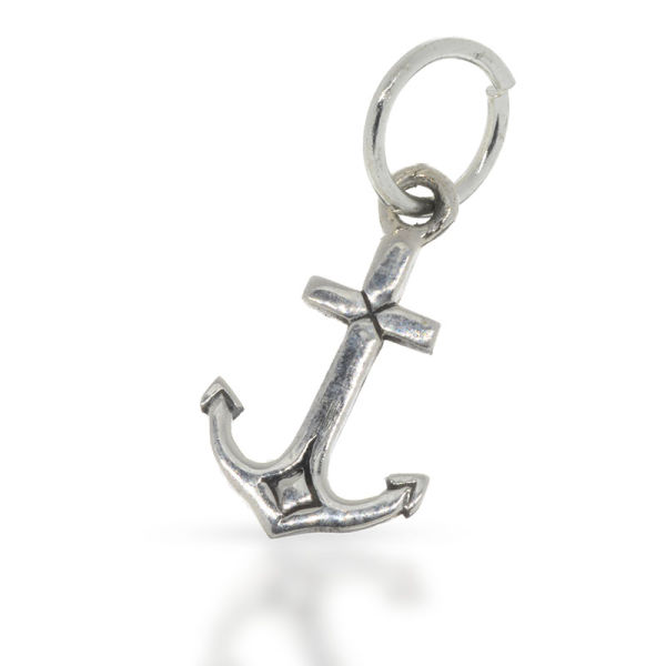 925 Sterling Silberanhänger - Kleiner Anker "Trogrom"