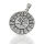 925 Sterling Silberanhänger - Kleines Runenamulett "Yggdrasil"