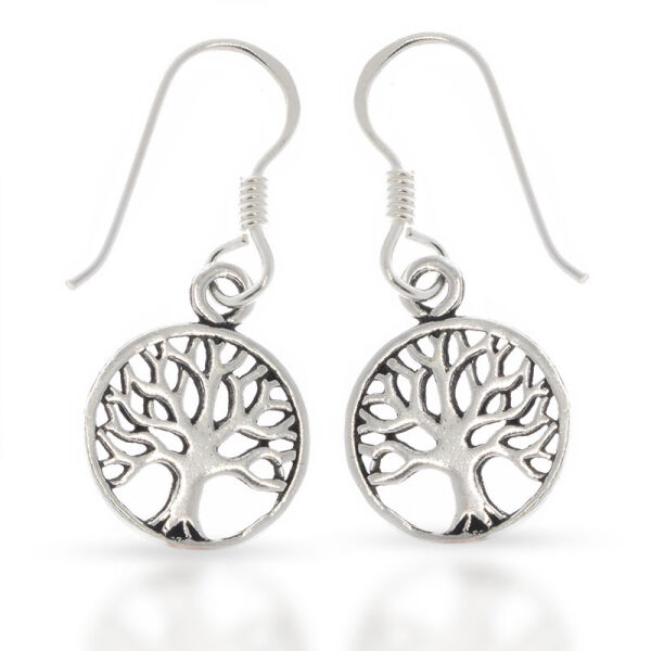Silver Earrings - Tree of Life