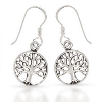 Silver Earrings - Tree of Life