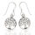 Silver Earrings - Tree of Life