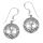 Silberohrschmuck- Weltenbaum "Tree" aus 925er Sterling Silber