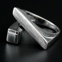 925 Sterling Silberring - One