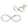 Silver Stud Earring - Infinity