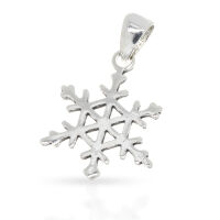 925 Sterling Silver Pendant – Felicitas Snowflake...