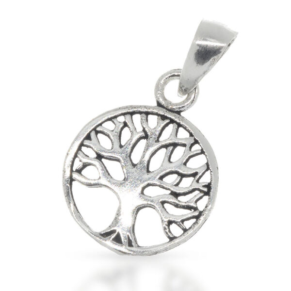 925 Sterling Silberanhänger - Lebensbaum