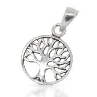 925 Sterling Silberanhänger - Lebensbaum