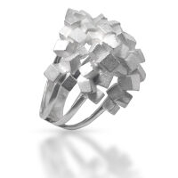 925er Sterling Silberring - "Meta" 62 (19,7 Ø) 9,9 US