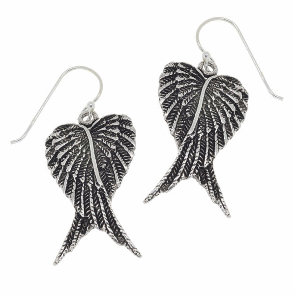 Silberohranhänger Engelsflügel "Sancti" - 925 Sterlingsilber