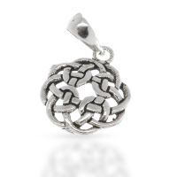 925 Sterling Silberanhänger - Keltischer Knoten