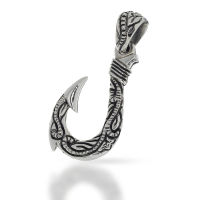 925 Sterling Silver pendant - Grappling Hook...
