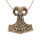 Thors Hammer Steinbock - Bronzeanhänger