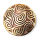 Bronze brooch - Celtic pattern