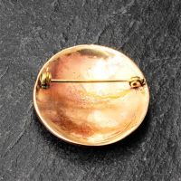 Bronzebrosche - Kreisförmig mit Triskelen